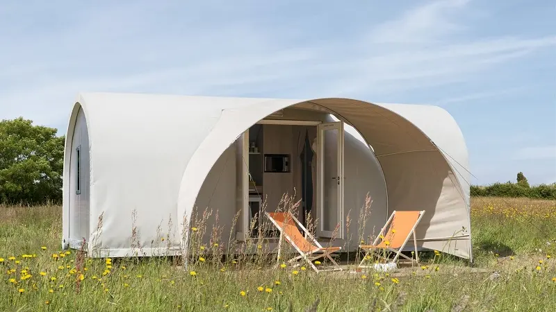 Hébergement de plein-air - Camping les étangs - La Richardais