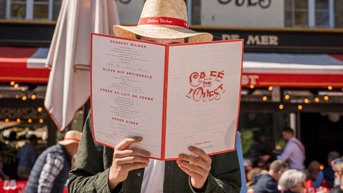 Carte Café de L'Ouest