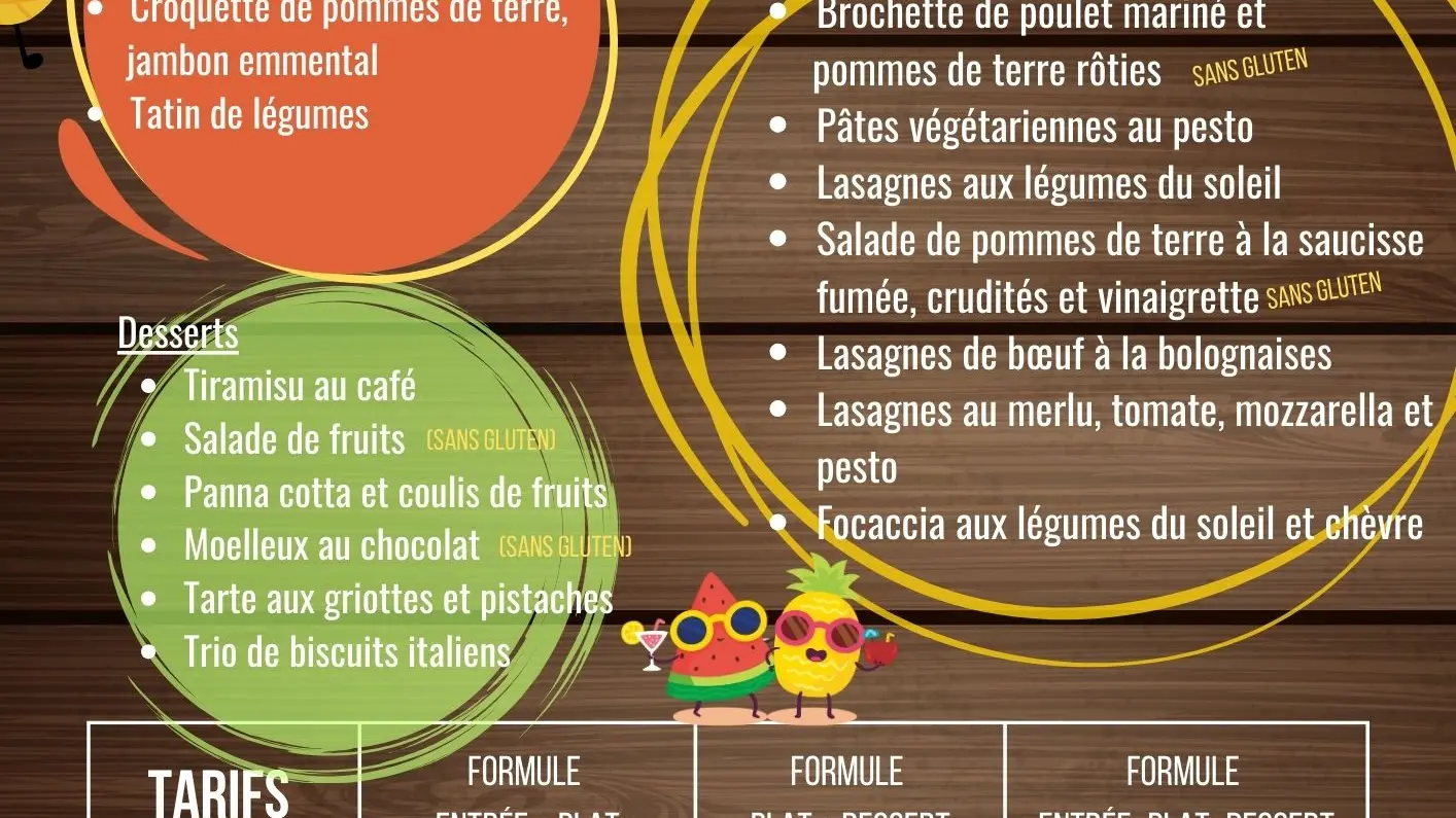 Carte Paniers Repas Juin