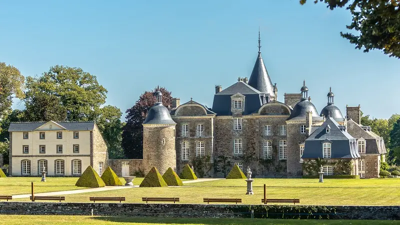 Château et jardins de la Bourbansais