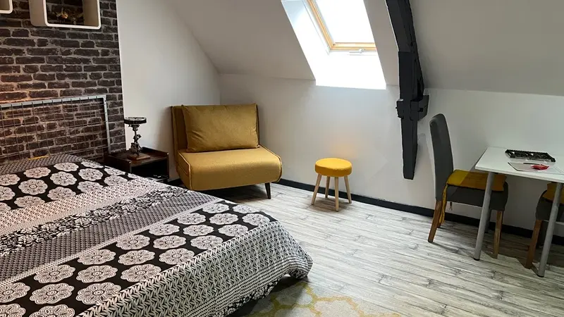 Chambre loft 1 - A la Forge du Coglais