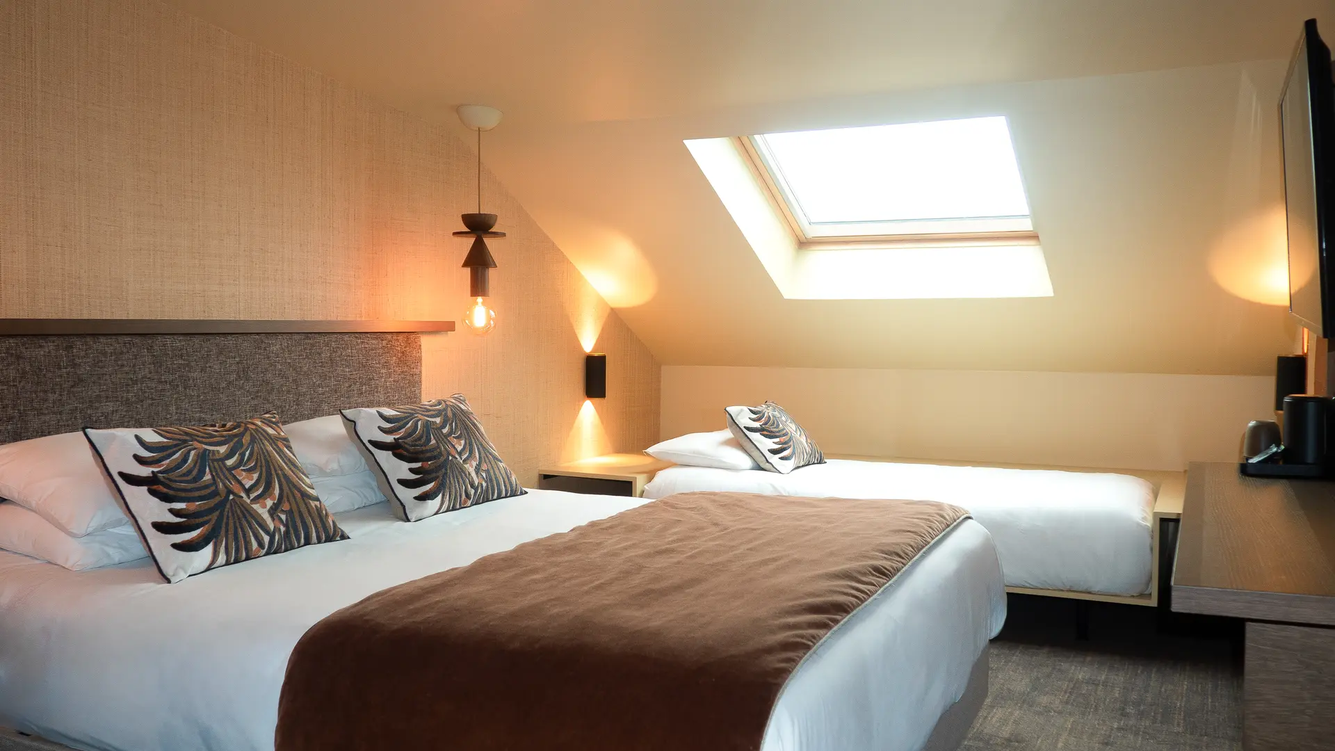 Chambre triple Hôtel Mercure Front de mer St Malo