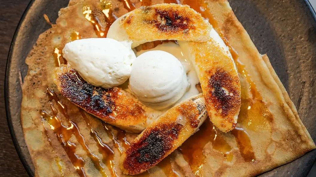 Crepe banane Breizh Café Dinard