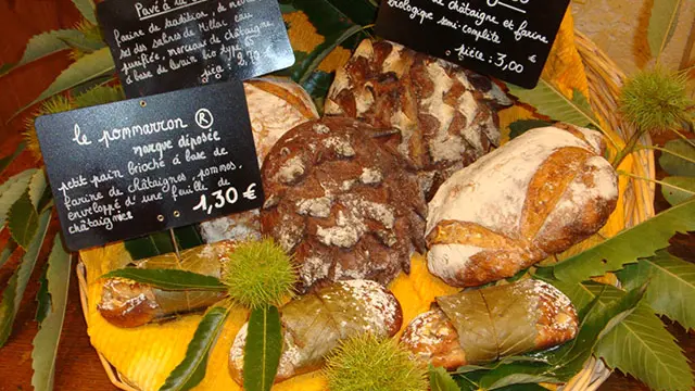 Pain à la farine de chataigne - Guilbauld Renac