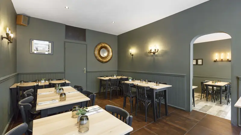 Deux Degrés Ouest - salle de restaurant Saint Malo