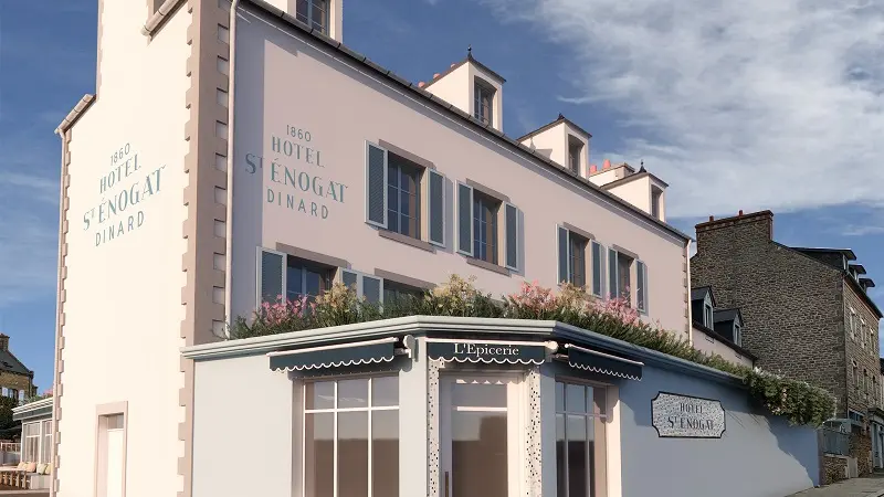 Façade Hôtel St Éno n°2