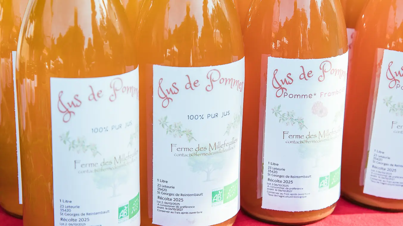 Ferme millefeuilles - marché 14 juillet