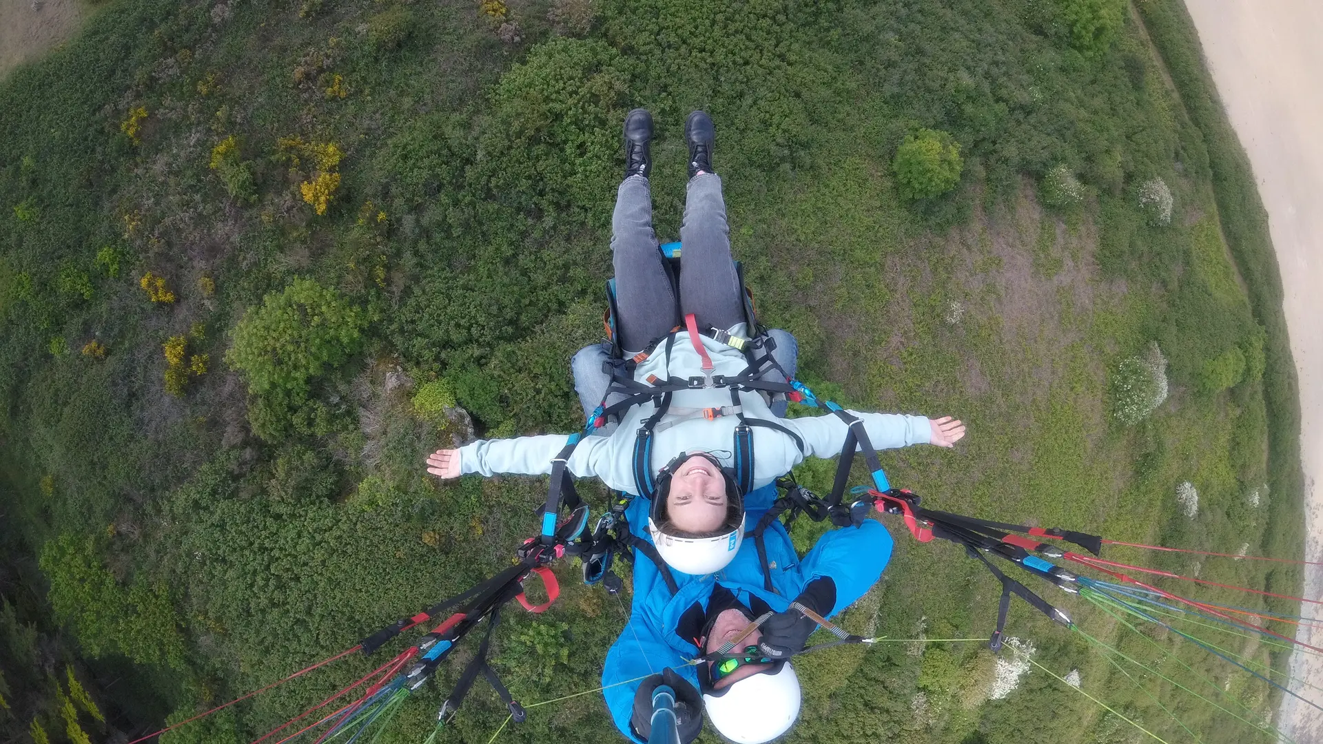 Loisirs-Bretagne Parapente Tandem Fly-Saint-Malo