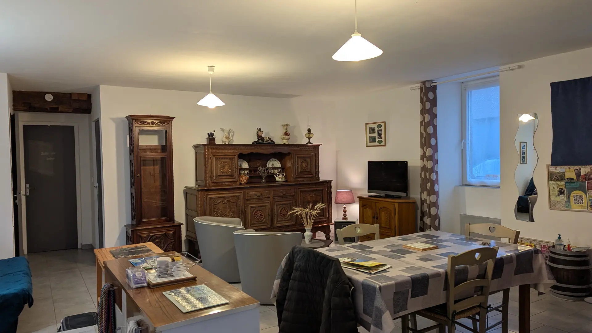 Gite Les Chenes - Pièce de vie