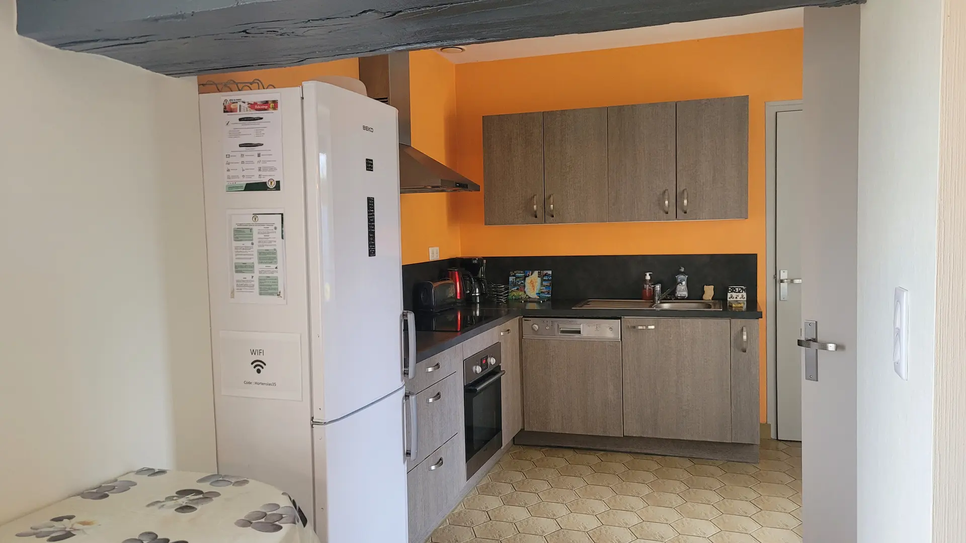 Gite les Hortensias cuisine