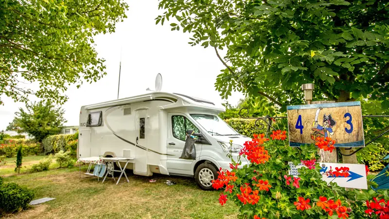 Camping Tenzor de la Baie à Cherrueix