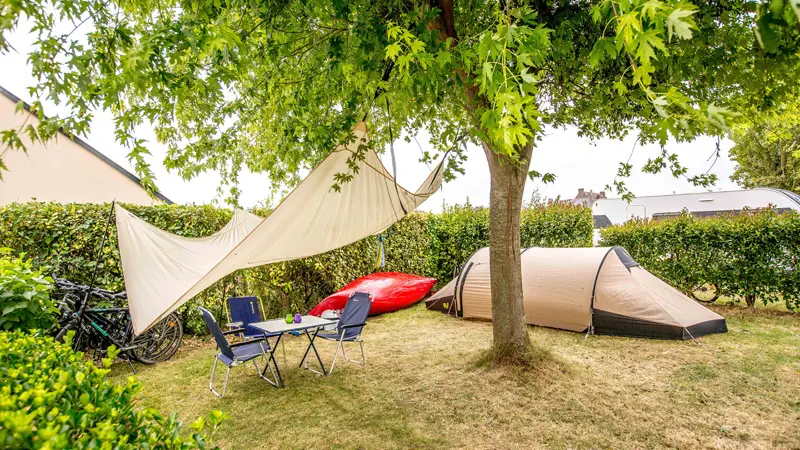 Camping Tenzor de la Baie à Cherrueix