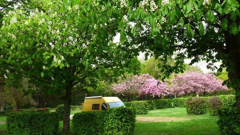 Camping le Vieux Chatel à Combourg