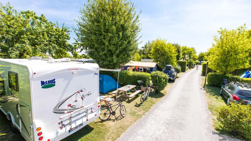 Camping de l'Ile verte à Saint-Benoît-des-Ondes