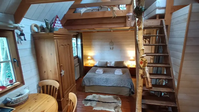 Hébergement insolite-La Cabane Nordique-Saint-Malo