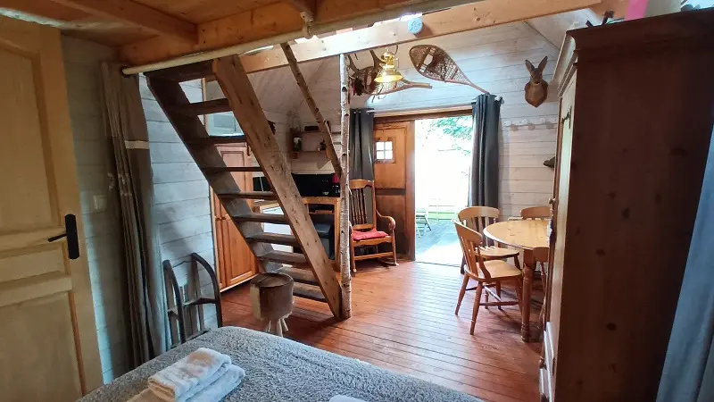 Hébergement insolite-La Cabane Nordique-Saint-Malo