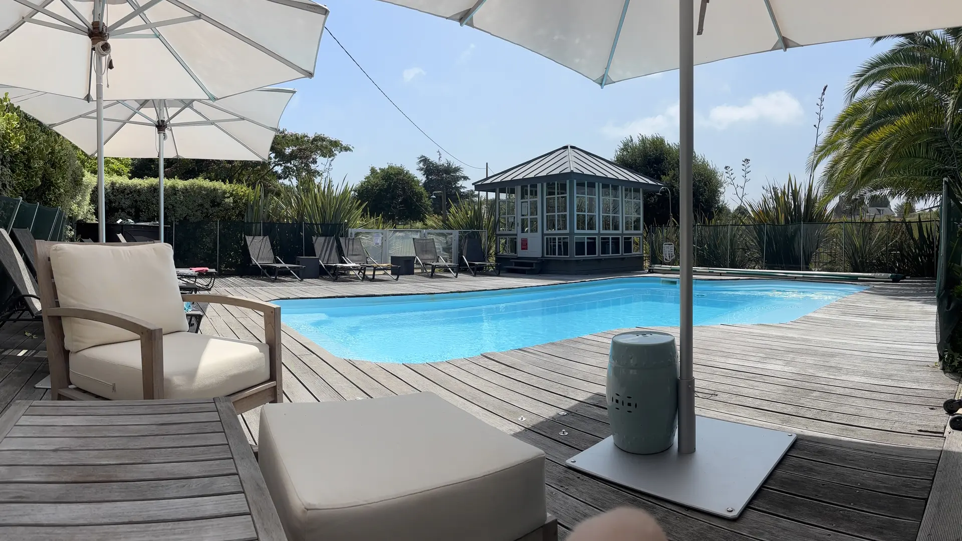 Hôtel Le Manoir des Douets Fleuris - Piscine