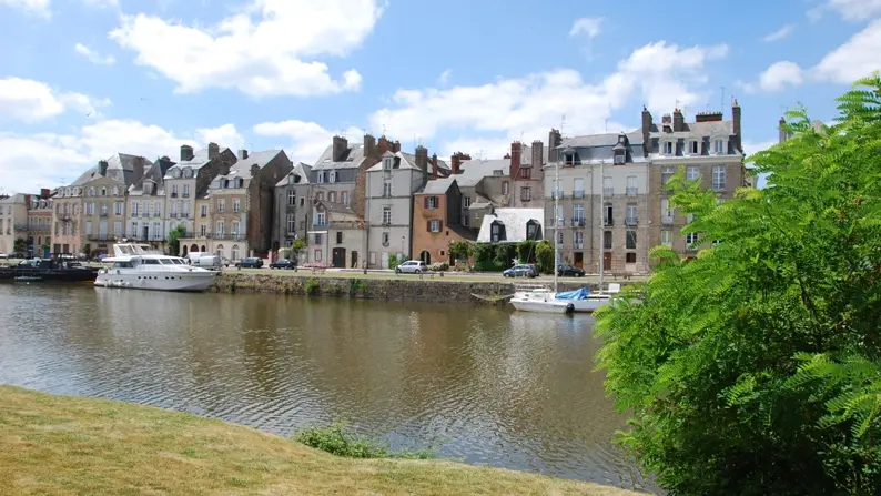 Vue sur le quartier du Port - Redon