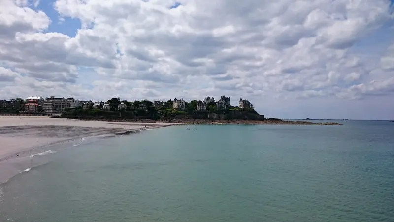 Plage de l'Écluse à Dinard