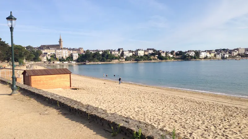 Plage du Prieuré à Dinard