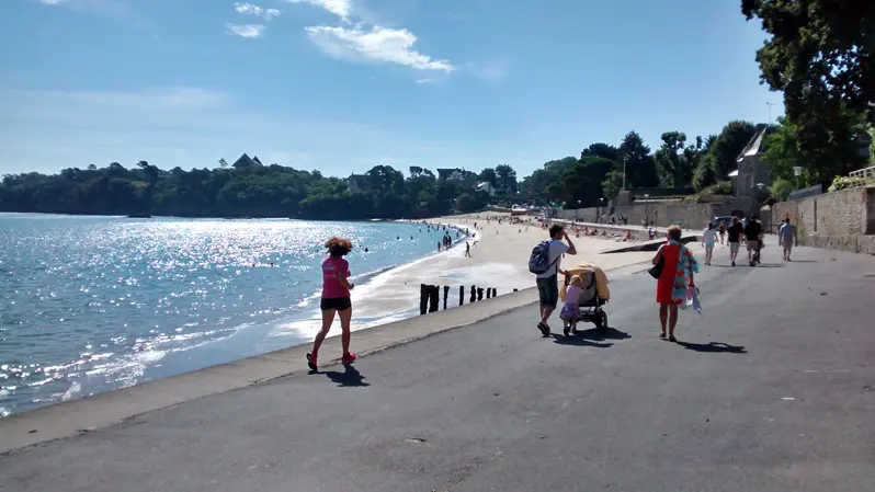 Plage du Prieuré à Dinard