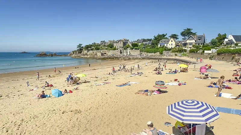 Plage du Pont à Saint-Malo