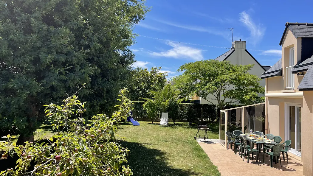 La terrasse vue de l'Est