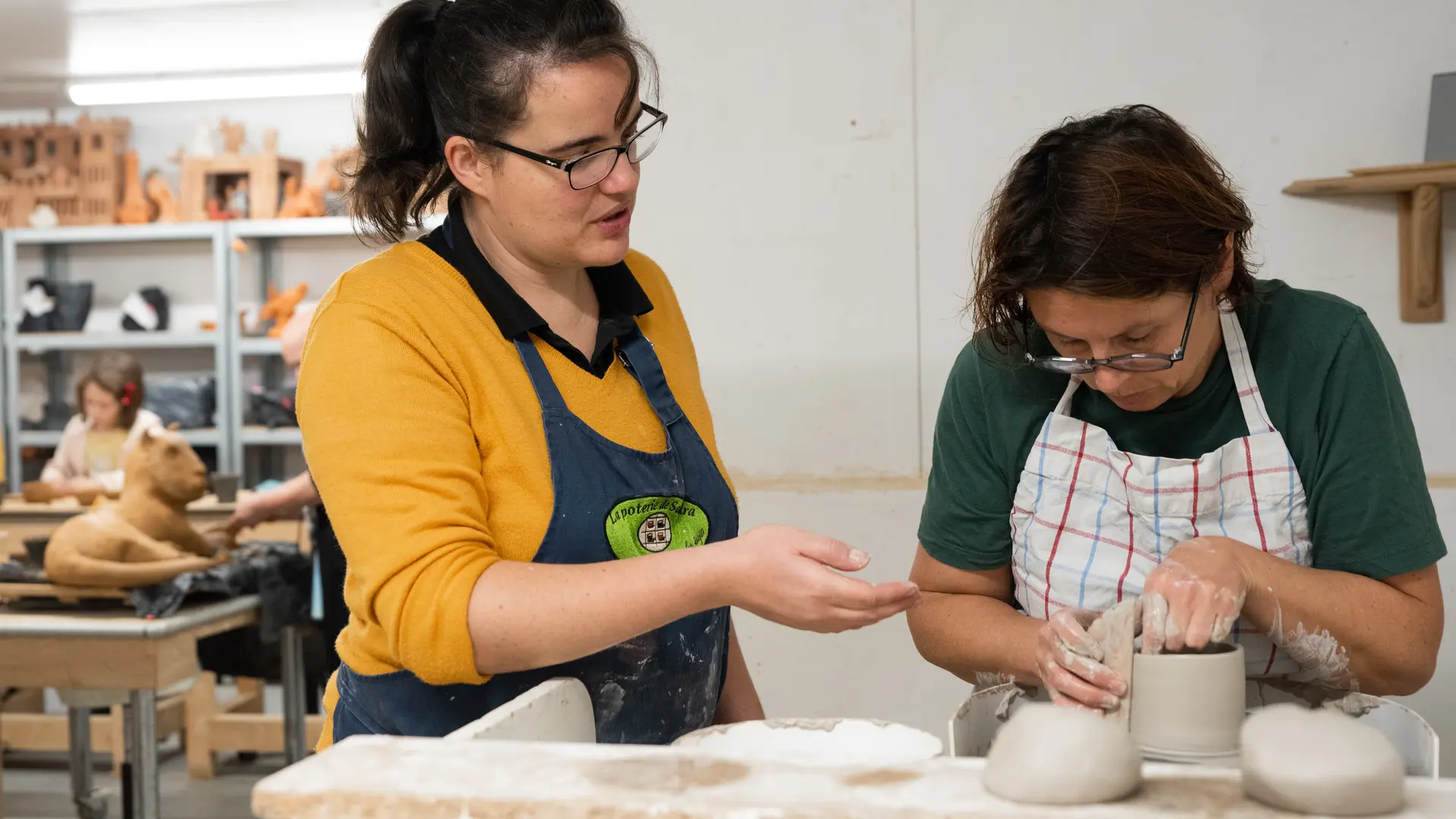 COURS DE TOURNAGE POTERIE-La poterie de Sandra-