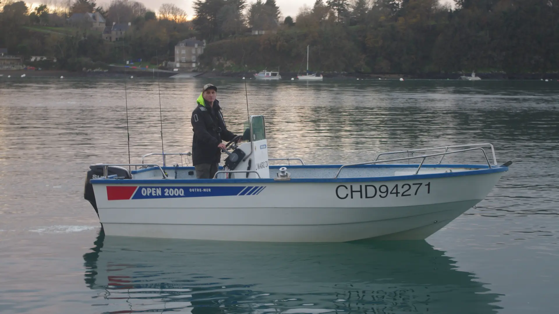 Le Pêcheur Malouine le bateau