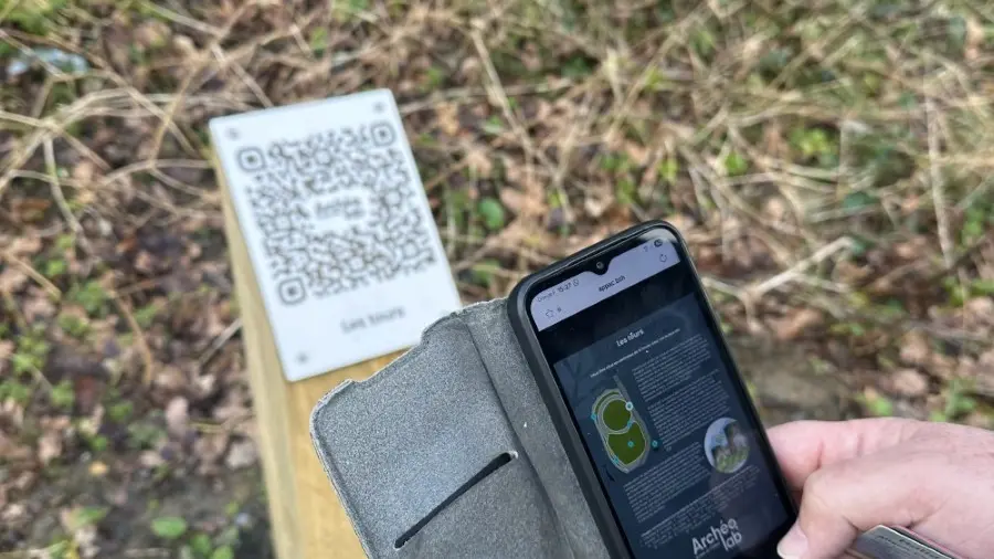 Les Buttes du Châtel - Parcours QR Code