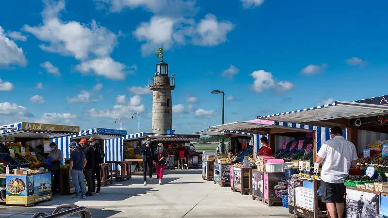 Marché - Marché aux huîtres - Cancale