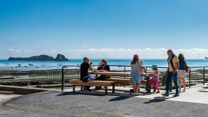 Marché - Marché aux huîtres - Cancale