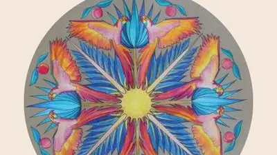 Création boites en Origami - mandalas