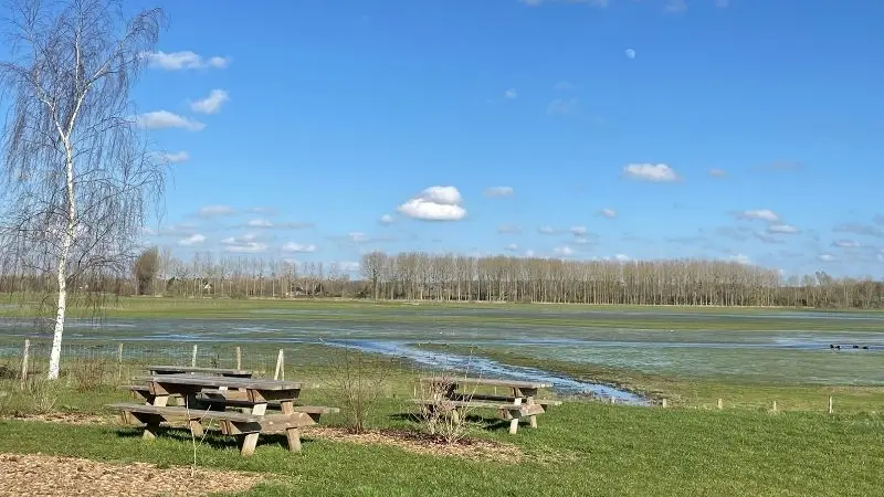 Marais de Sougeal- réserve naturelle régionale - aire de pique-nique