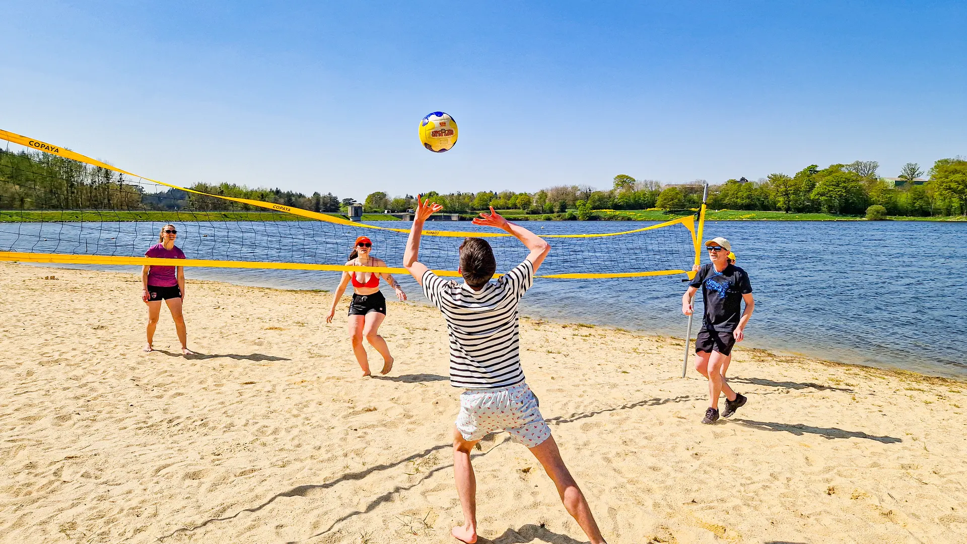 Activités terrestres à la base de loisirs de la Haute-Vilaine