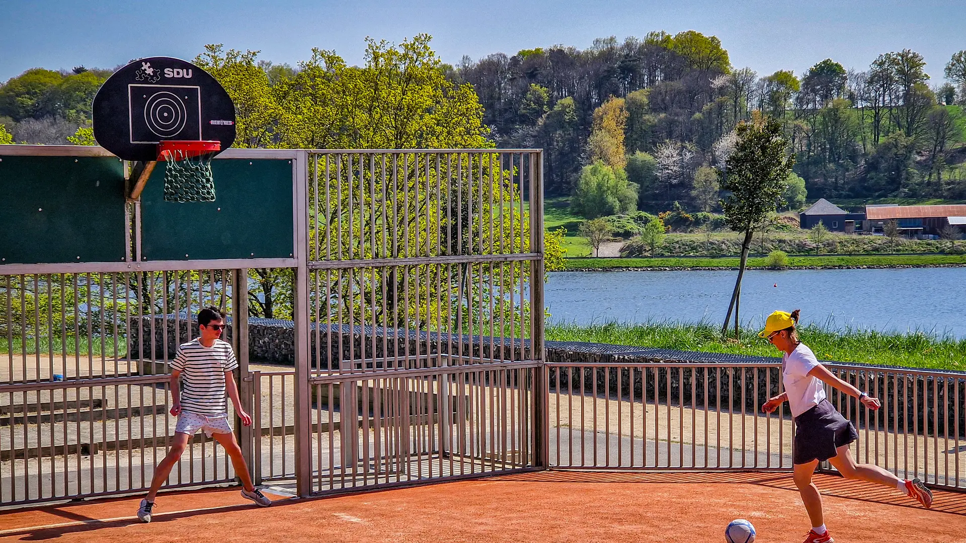 Activités terrestres à la base de loisirs de la Haute-Vilaine