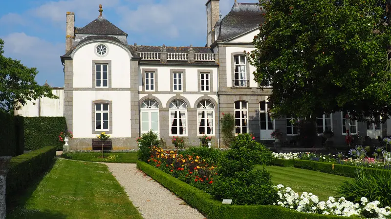 Jardins à la française avec vue sur la malouiniere - Montmarin - Pleurtuit