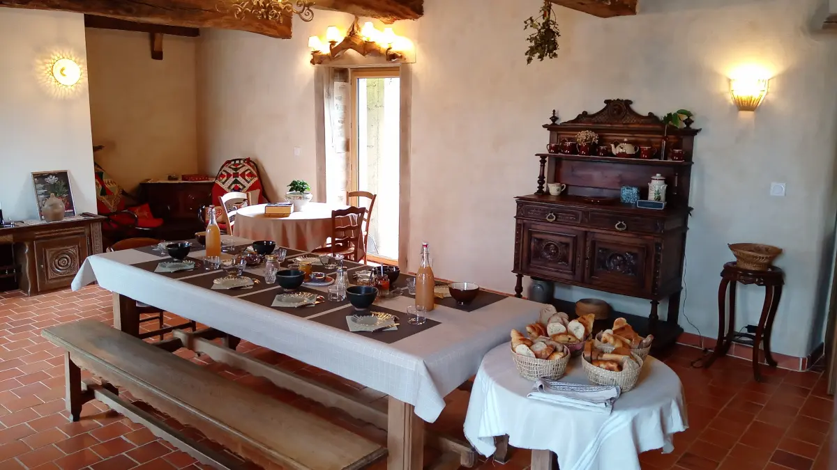 Salle du petit-déjeuner