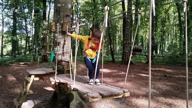 Parcours enfant au Parc des Grands Chêne