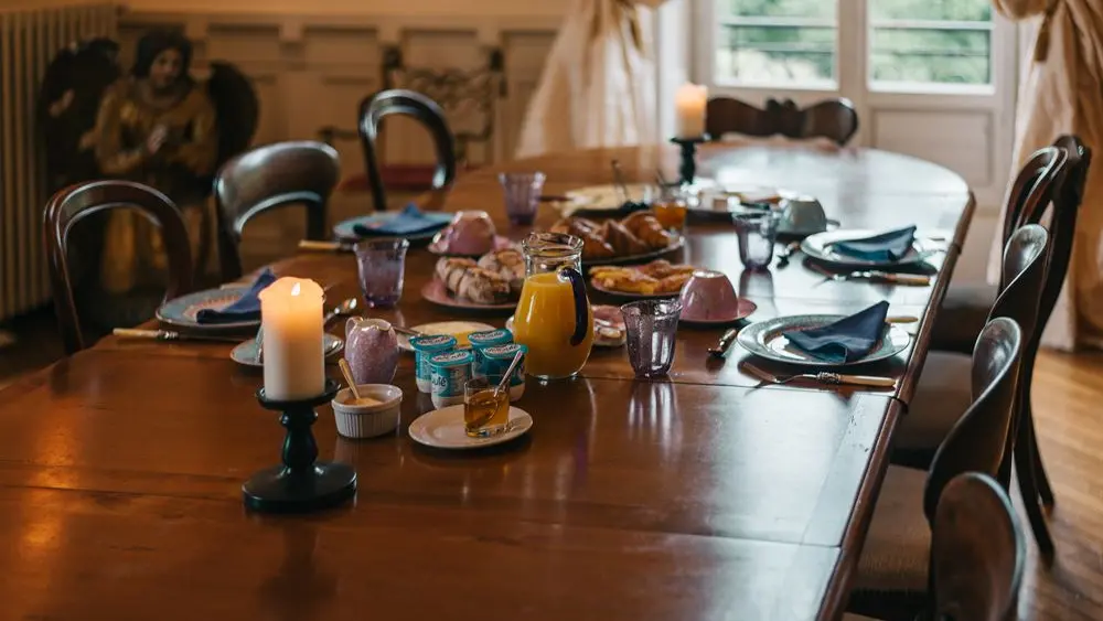 Petit déjeuner chambres d'hotes