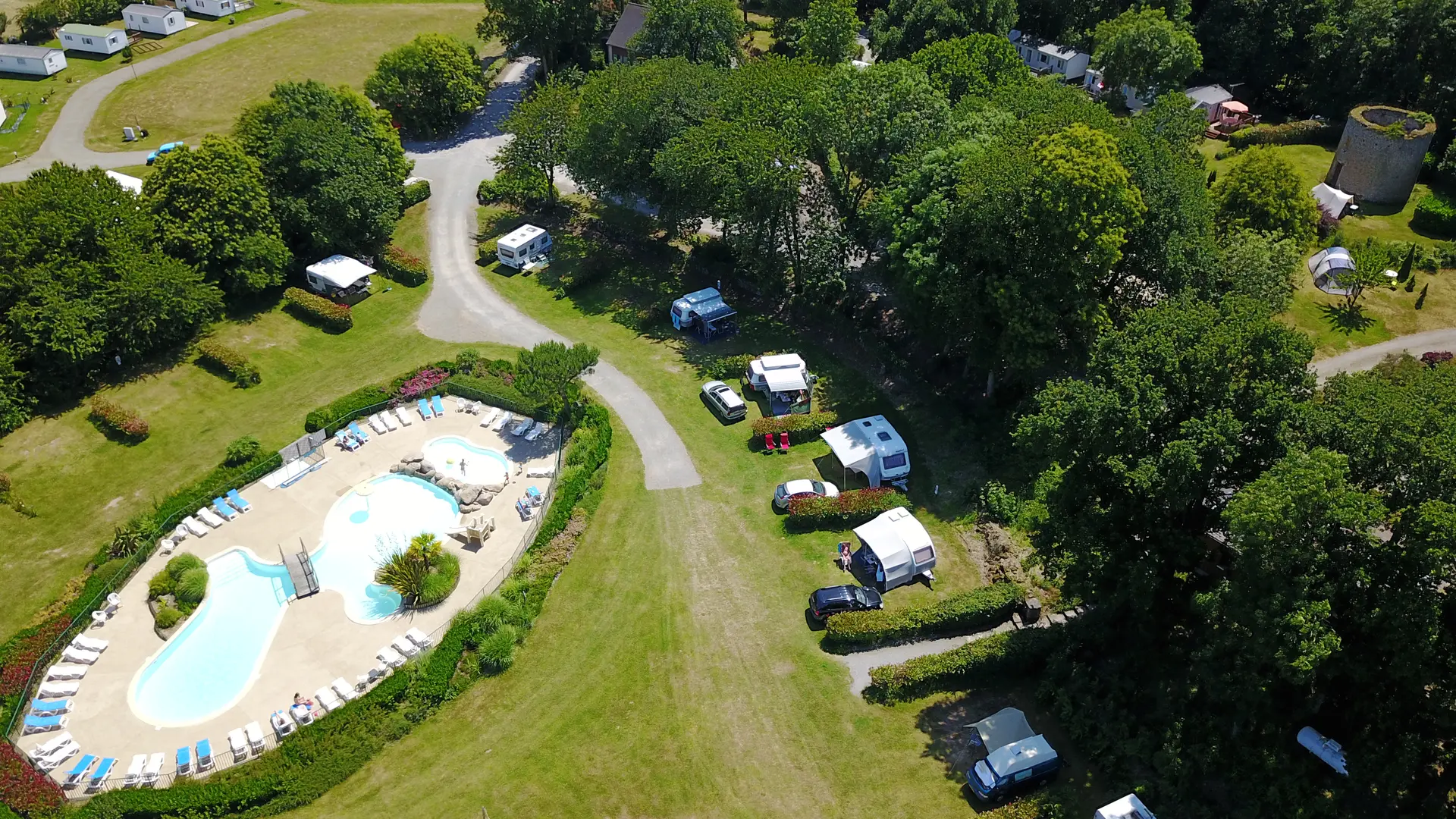 Camping Balcon de la Baie -Moulin