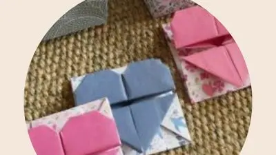 Création boites en Origami - pochette origami