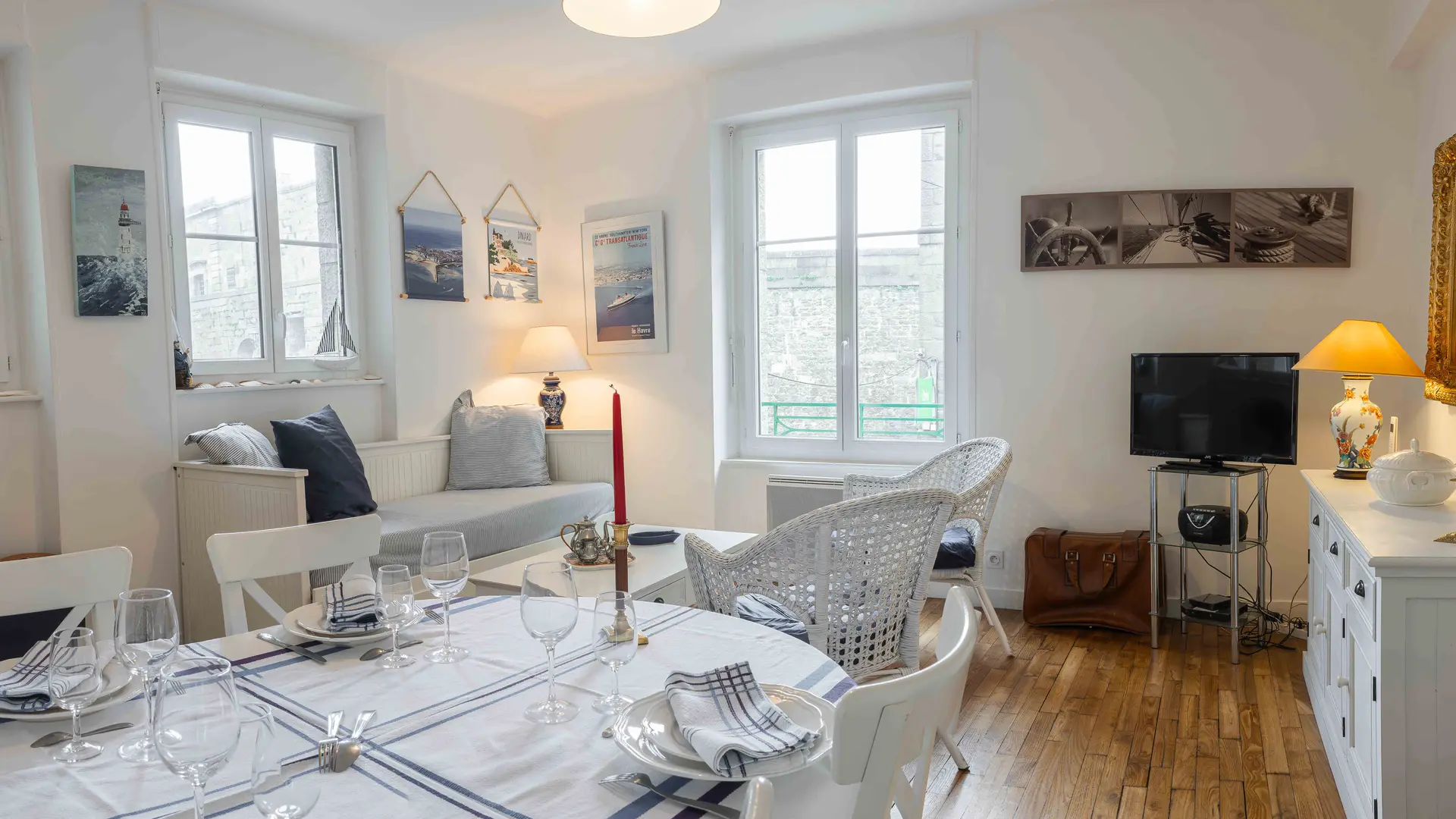 Location Appartement Valentine - St Malo - Séjour