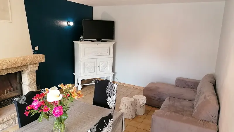Salon © Gîte la Gerardais 1
