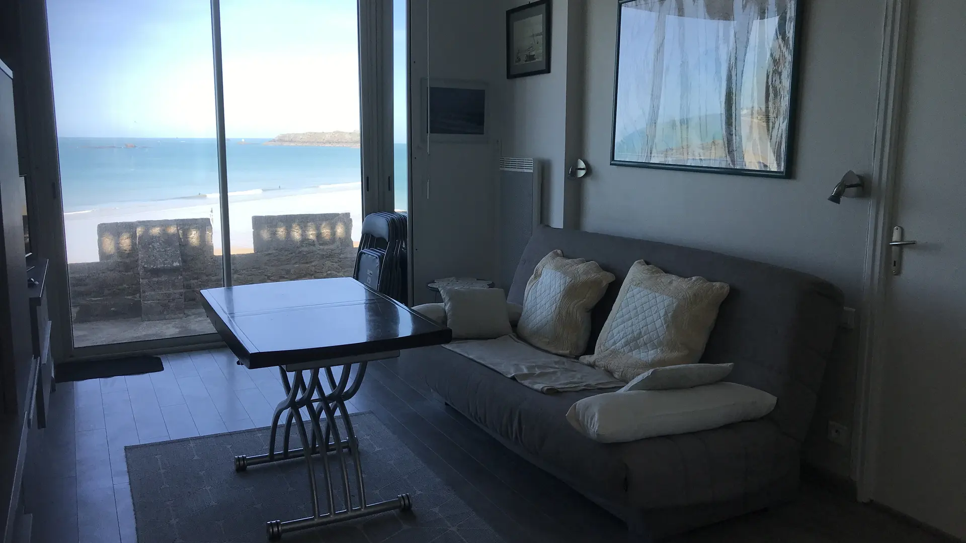 Location - La Varde - Saint-Malo -Séjour RdC