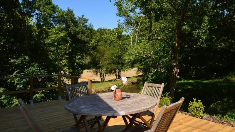Terrasse du gîte