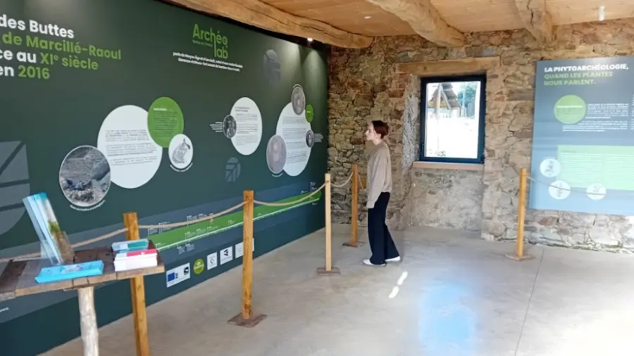 Visite de l'Archéolab