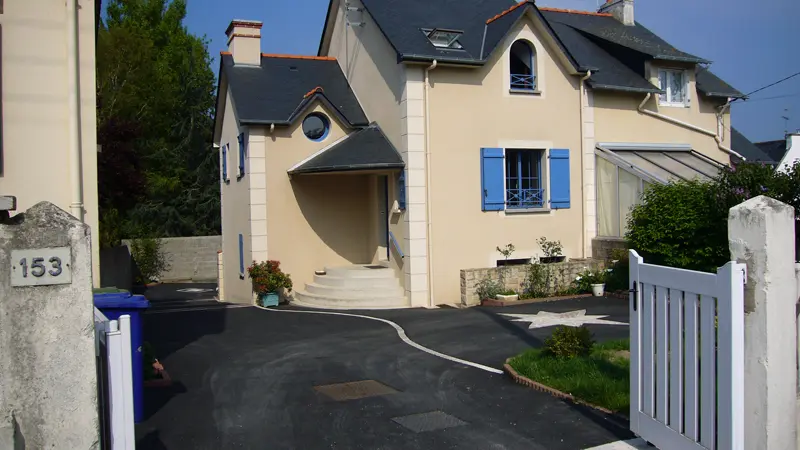 Vue de l'avenue de La Maison de la Plage - Saint-Malo - Eric LECOURTOIS - utilisation illimitée