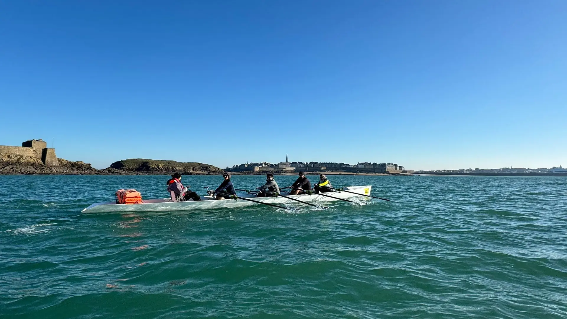 Aviron en baie -SNBSM - St Malo