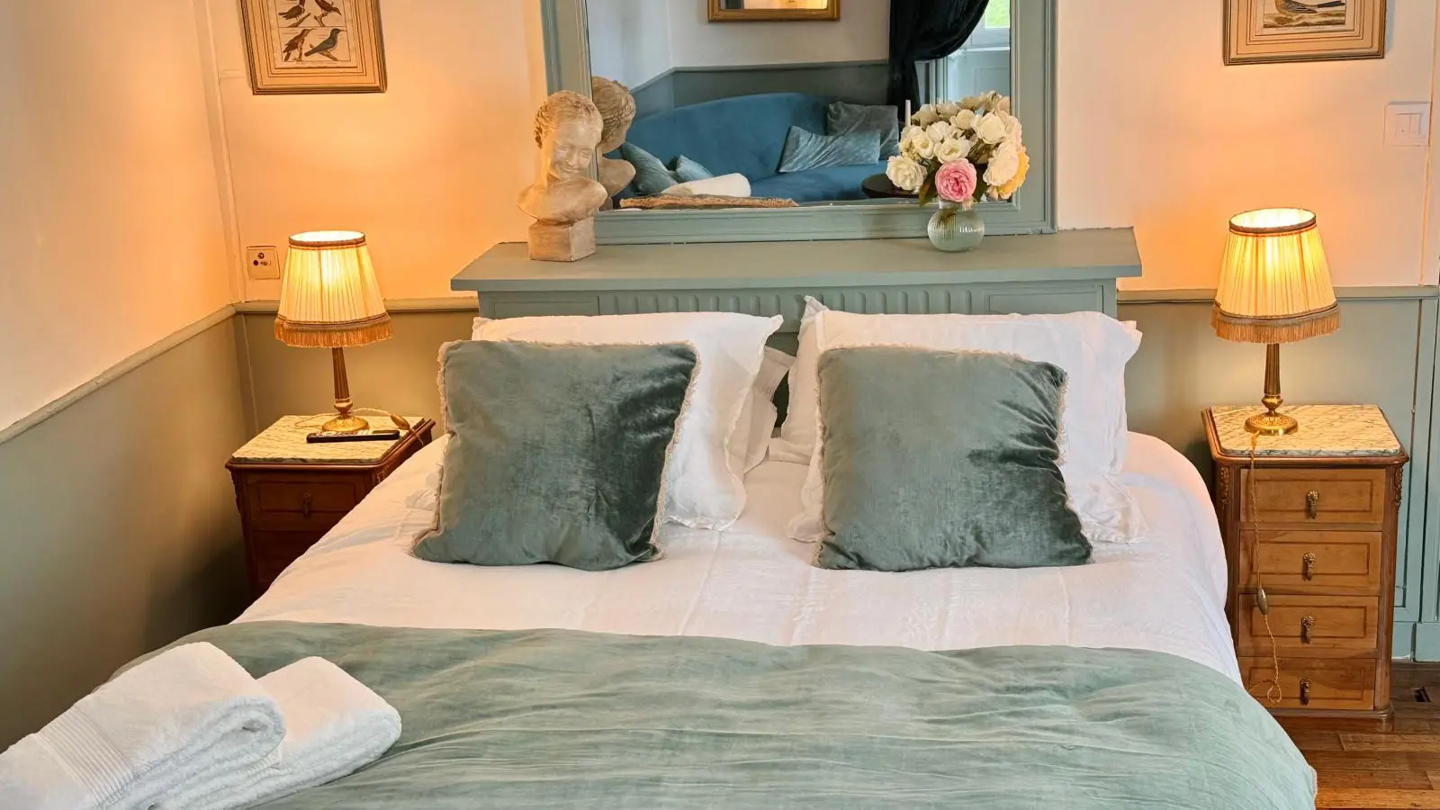 Chambres d'hôtes - Manoir du Val Riant - Saint-Malo - Chambre du Cèdre